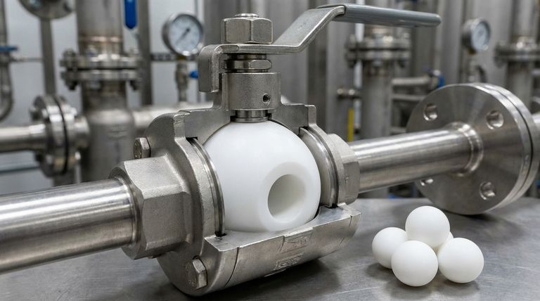 Что такое шаровой кран из ПТФЭ и как он функционирует? Полное руководство по контролю потоков с защитой от коррозии