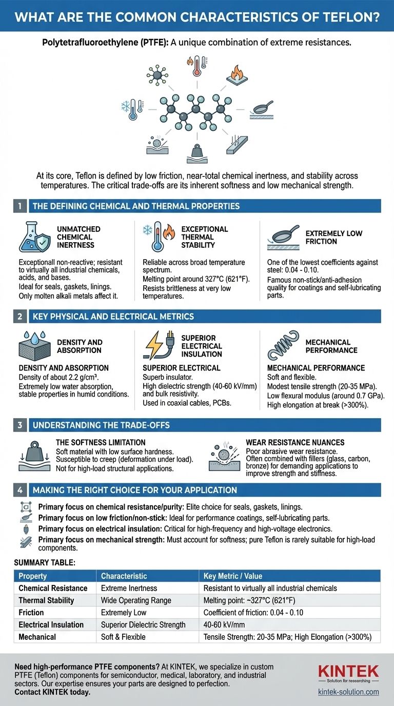 What are the common characteristics of Teflon? Unlocking Extreme Chemical and Thermal Resistance Visual Guide