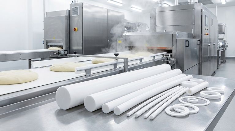 압출 PTFE 로드가 식품 가공 장비에 사용되는 이유는 무엇입니까? 식품 안전 및 효율성 보장