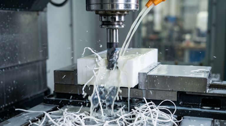 Как охлаждение и смазка влияют на обработку ПТФЭ на станках с ЧПУ? Освойте термический контроль для достижения точности