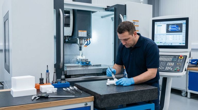 Quali altri fattori influenzano la qualità della lavorazione CNC dei pezzi in PTFE? Materiale di base, ambiente e competenza