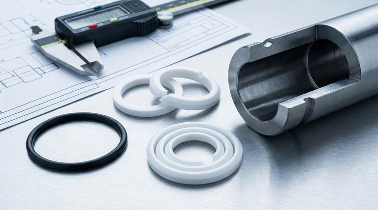 테플론 백업 링의 일반적인 구성은 무엇입니까? 뛰어난 O-링 지지력 및 압출 저항 달성