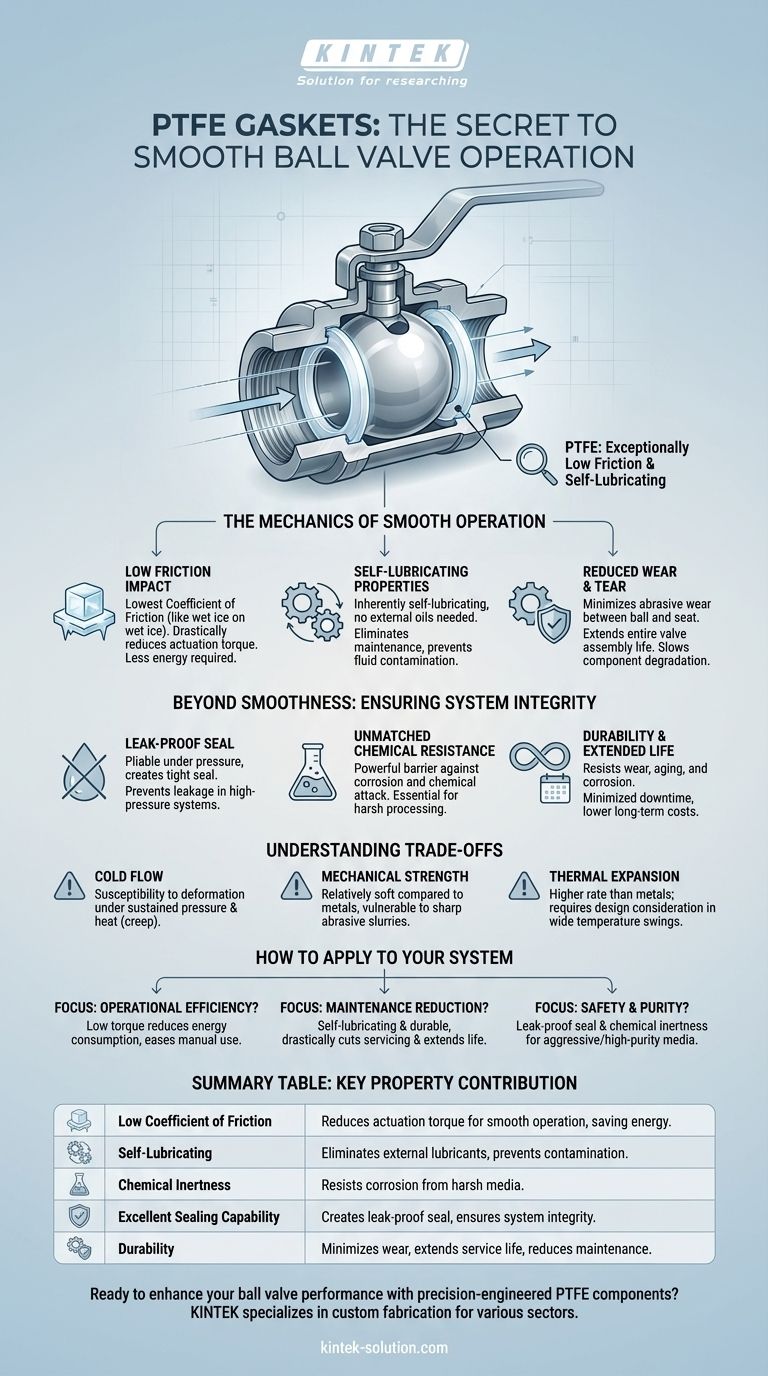 PTFE 垫片如何为球阀的平稳运行做出贡献？实现低摩擦、防泄漏性能 图解指南