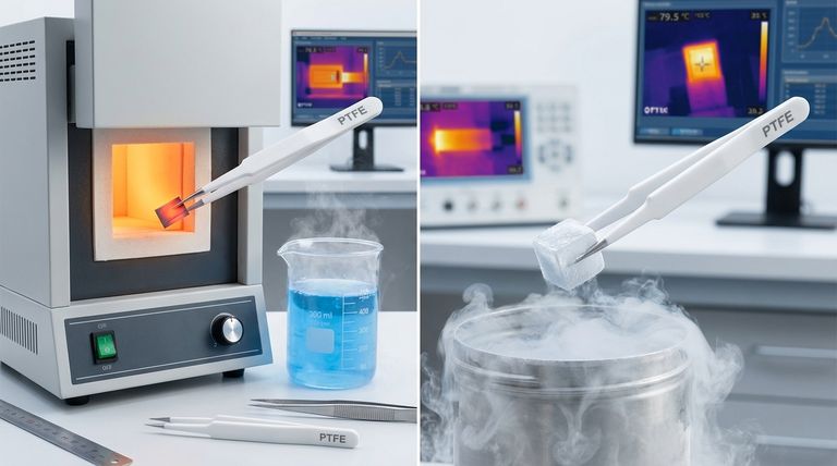 Quali sono le tipiche proprietà meccaniche e termiche del PTFE? Sblocca un attrito ridotto senza pari e prestazioni a temperature estreme