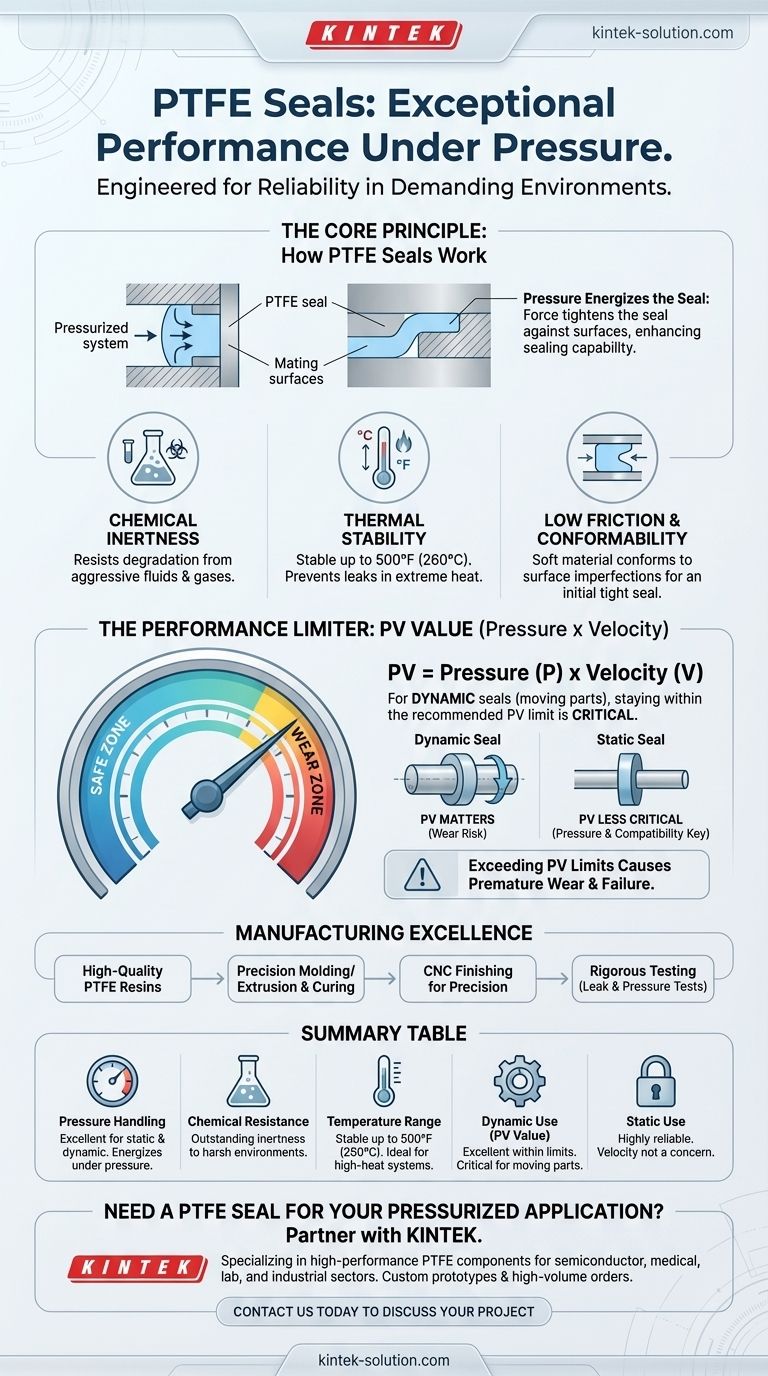 How do PTFE seals perform under pressurized conditions? Achieving Reliable Sealing in Demanding Environments Visual Guide
