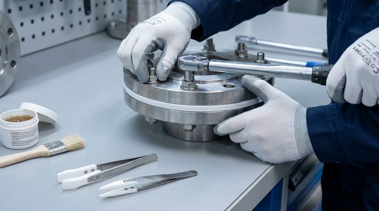 PTFE 개스킷 씰을 설치할 때 대칭성과 균형이 중요한 이유는 무엇입니까? 완벽하고 누출 없는 씰을 보장합니다