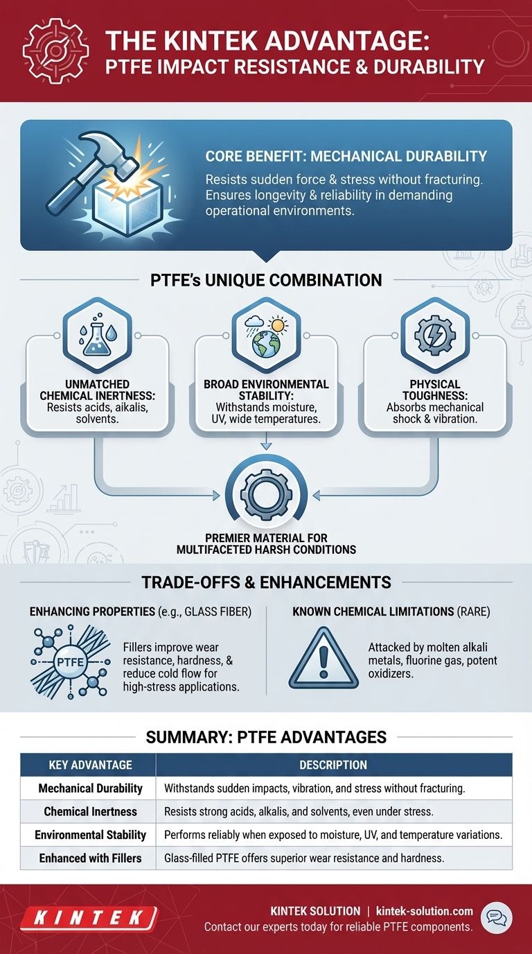 Quels sont les avantages de la résistance aux chocs du PTFE ? Assurer une durabilité inégalée dans les environnements difficiles Guide Visuel