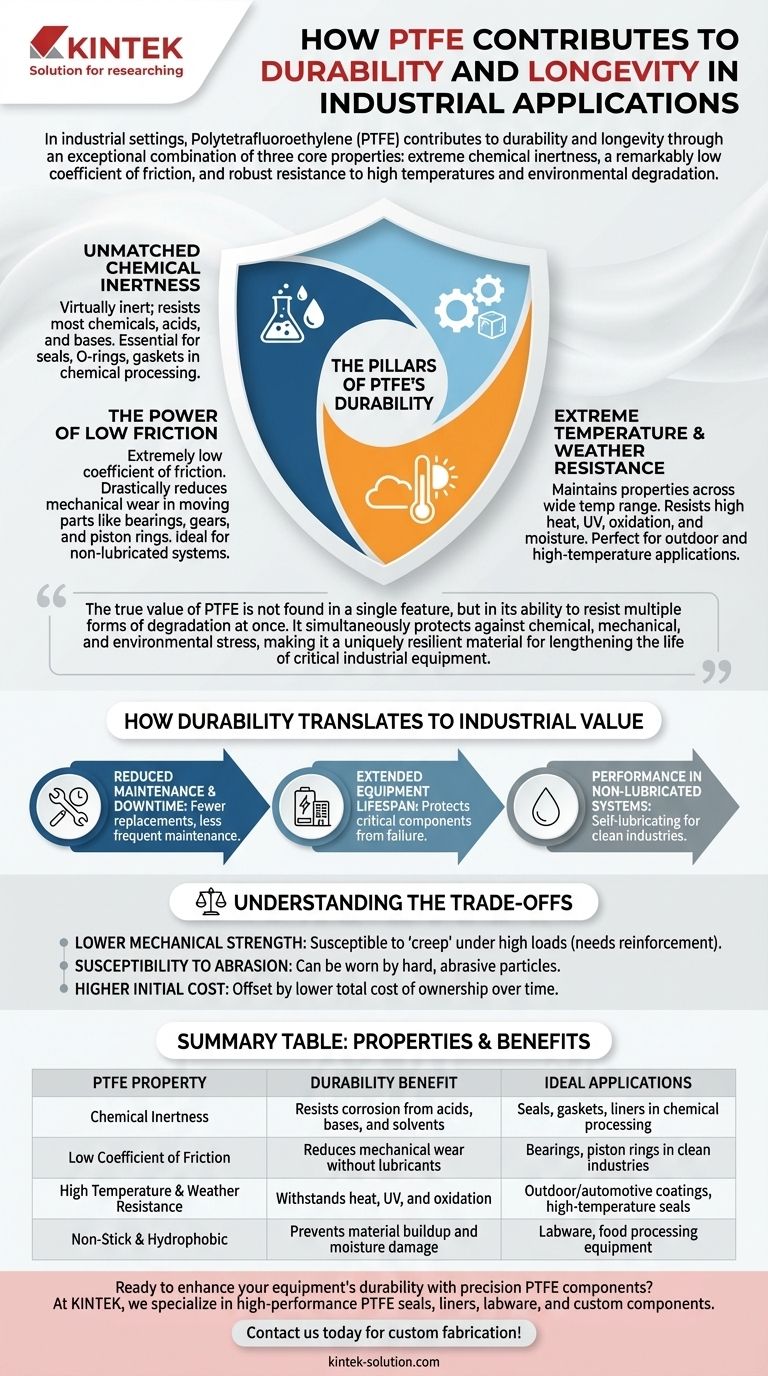 聚四氟乙烯（PTFE）如何在工业应用中提高耐用性和使用寿命？通过PTFE延长设备使用寿命 图解指南