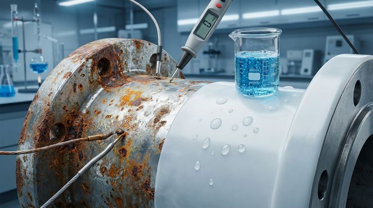 ¿Cómo protege el PTFE contra la corrosión? Una barrera contra la corrosión química, por agua y galvánica