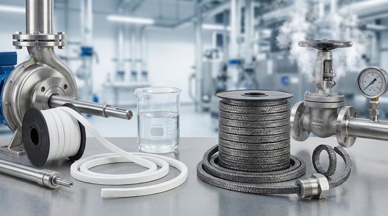 Quali sono le due scelte di materiale più popolari per le guarnizioni intrecciate? PTFE vs. Grafite per una tenuta ottimale