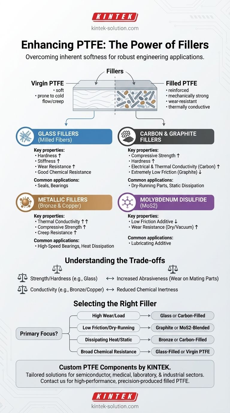 PTFEの特性を向上させるために使用される充填材にはどのようなものがありますか？強化PTFEのガイド ビジュアルガイド