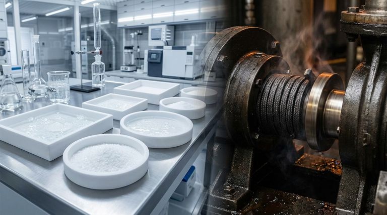 ¿Cuáles son las ventajas del empaque de PTFE sobre el empaque de grafito? Maximizar la resistencia química y la pureza