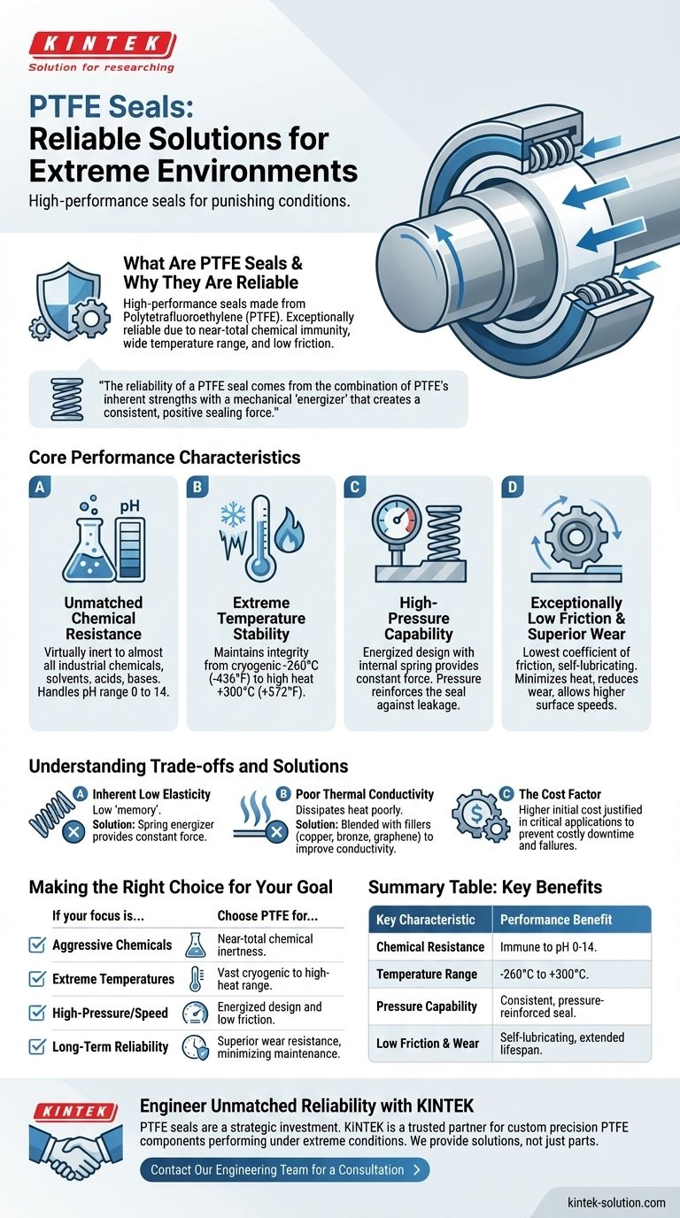 Was sind PTFE-Dichtungen und warum gelten sie als zuverlässige Lösung für extreme Umgebungen? Entwickelt für raue Bedingungen Visuelle Anleitung