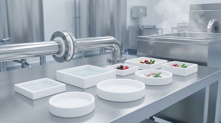 Was sind die Schlüsseleigenschaften von PTFE für Dichtungen in Lebensmittel- und Trinkwasseranwendungen? Gewährleistung von Reinheit und Sicherheit