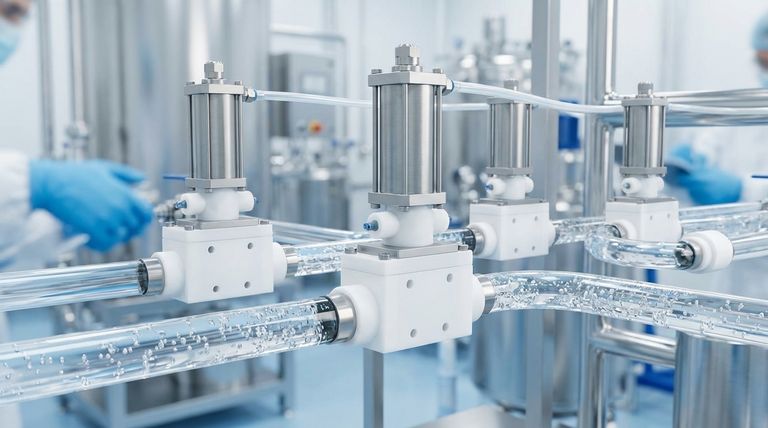 ما هي التطبيقات الشائعة لصمامات PTFE الهوائية؟ ضمان النقاء ومقاومة المواد الكيميائية في عمليتك