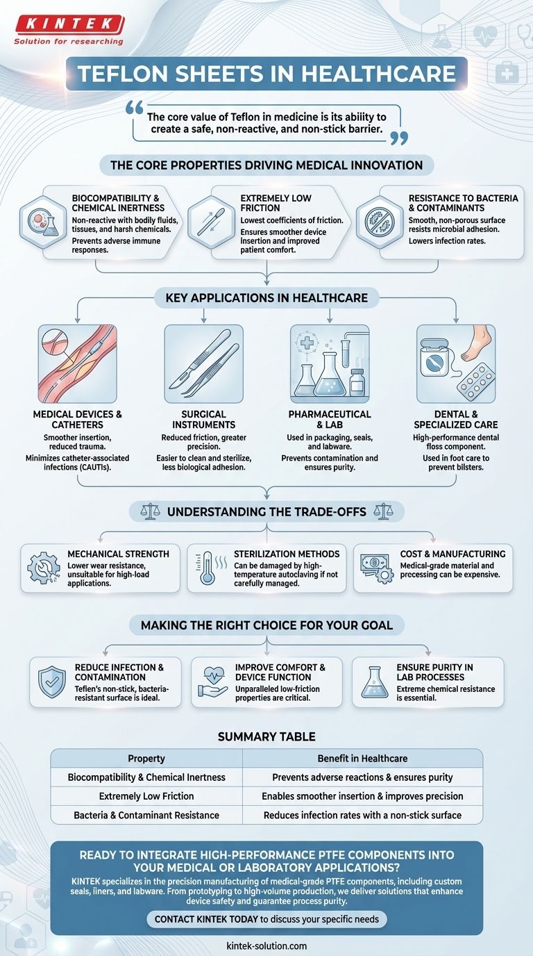 特氟龙（Teflon）板在医疗保健行业中是如何应用的？提升患者安全和设备性能 图解指南