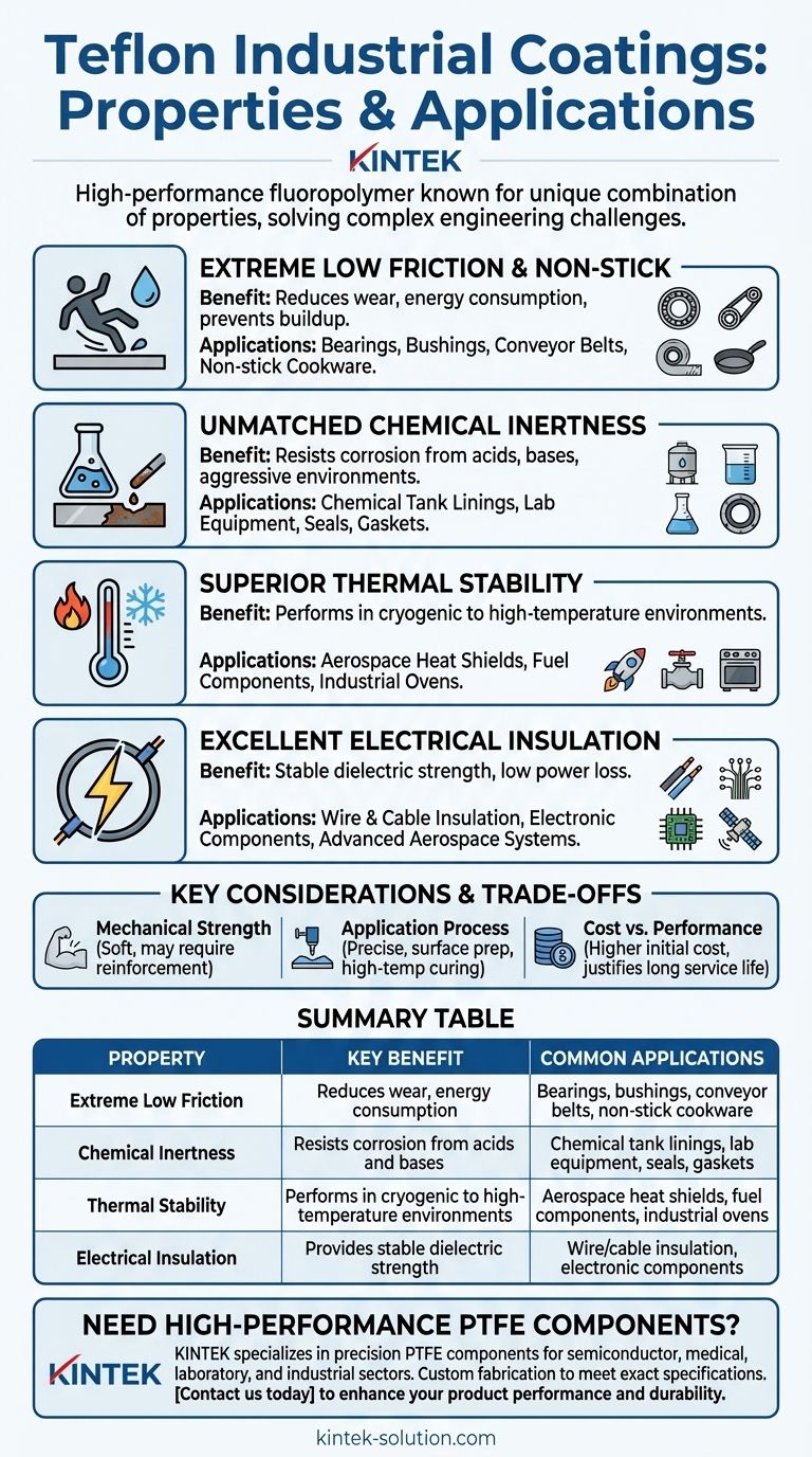 Quali sono le proprietà generali e le applicazioni dei rivestimenti industriali in Teflon? Risolvere Complesse Sfide Ingegneristiche Guida Visiva