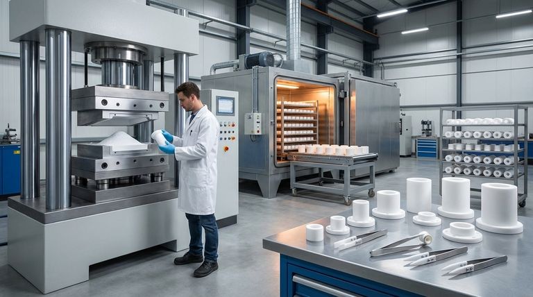 성형 PTFE 부싱은 일반적으로 어떻게 제조됩니까? 정밀 성형 공정 안내