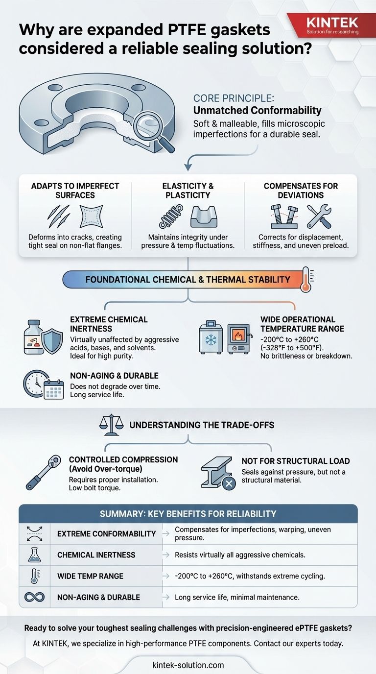 Por que as gaxetas de PTFE expandido são consideradas uma solução de vedação confiável? Alcance um desempenho sem vazamentos em ambientes exigentes Guia Visual