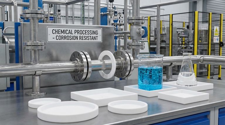 O que torna as gaxetas de PTFE expandido resistentes à corrosão? Inerteza Química Inigualável para Ambientes Agressivos