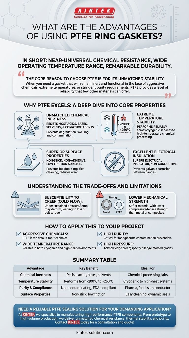 Quali sono i vantaggi dell'utilizzo di guarnizioni ad anello in PTFE? Tenuta superiore per applicazioni esigenti Guida Visiva