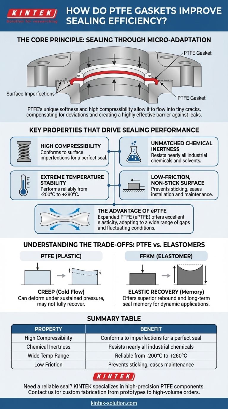 In che modo le guarnizioni in PTFE migliorano l'efficienza della tenuta? Ottenere prestazioni a prova di perdite in ambienti difficili Guida Visiva