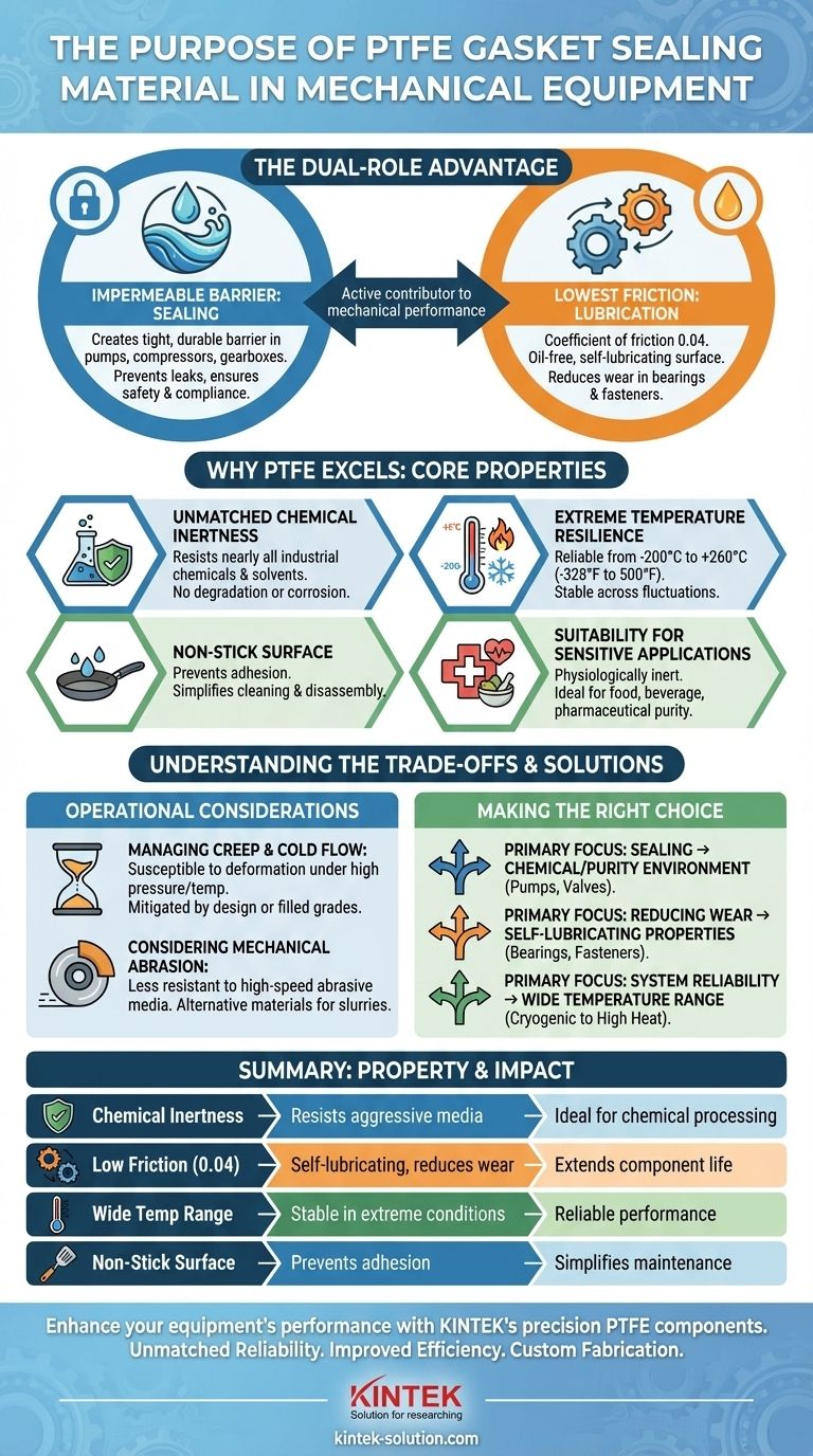 Qual è lo scopo del materiale di tenuta guarnizione in PTFE nelle apparecchiature meccaniche? Migliorare l'affidabilità e l'efficienza Guida Visiva