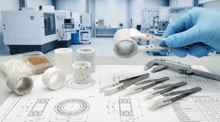 충전 PTFE 부싱이란 무엇이며 충전재를 추가하는 이유는 무엇입니까? 내마모성 및 부하 용량 향상