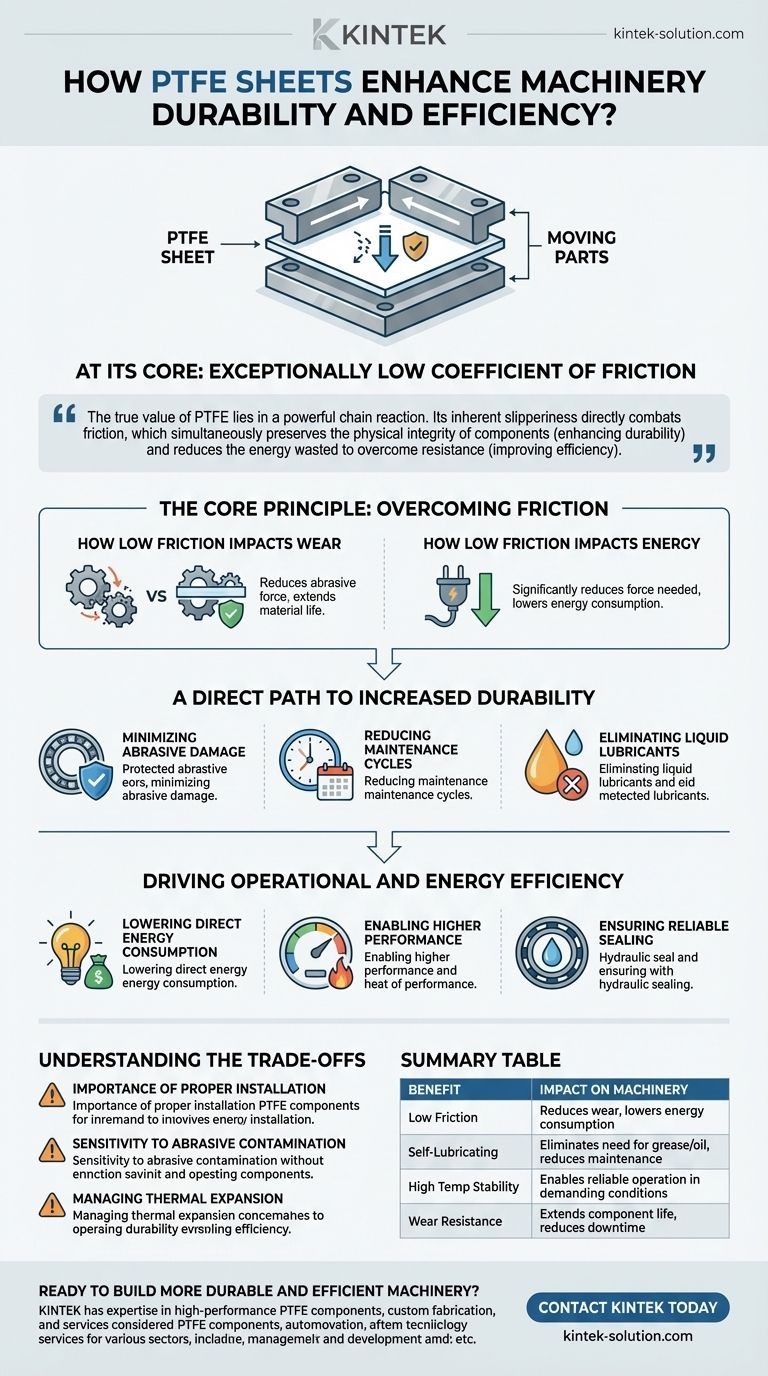 كيف تعزز صفائح PTFE متانة الماكينات وكفاءتها؟ حقق أداءً فائقًا وتكاليف أقل دليل مرئي