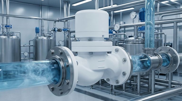 Quel est l'avantage principal des vannes de régulation en PTFE ? Résistance chimique inégalée pour les fluides agressifs