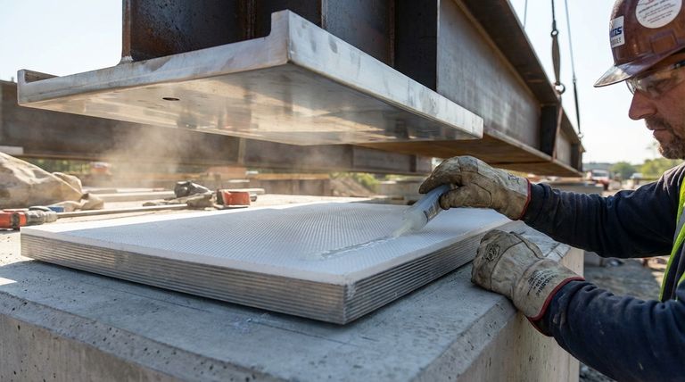 如何安装聚四氟乙烯（PTFE）层压轴承垫？桥梁位移精密安装指南