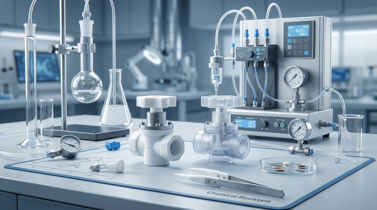 How do PTFE valves compare with PFA valves? A Guide to Superior Chemical Resistance & Durability