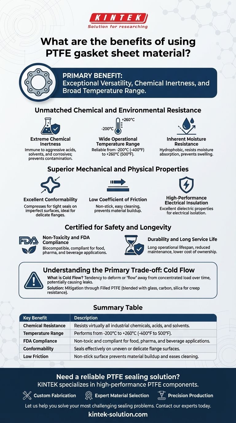 Quais são os benefícios de usar material de chapa de vedação de PTFE? Vedação Superior para Indústrias Exigentes Guia Visual