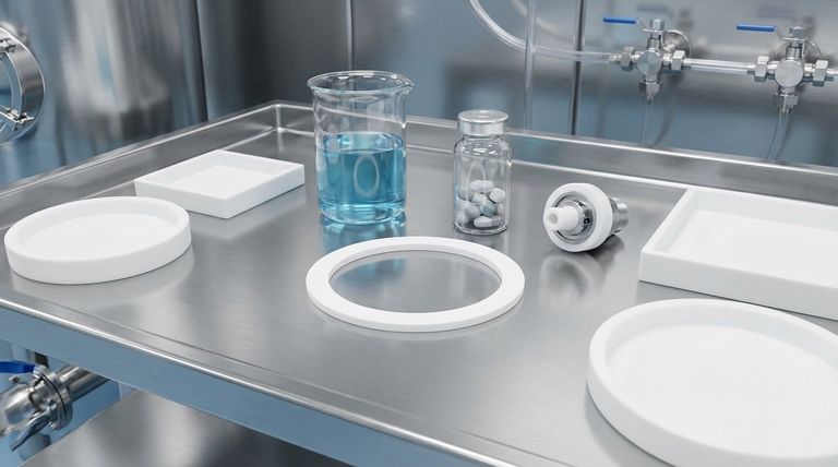 Per quali settori sono particolarmente adatte le guarnizioni in PTFE? Ideali per l'industria chimica, farmaceutica e alimentare