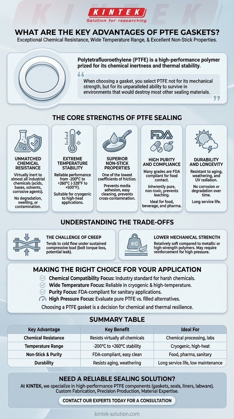Quels sont les principaux avantages des joints en PTFE ? Étanchéité supérieure pour les environnements chimiques et thermiques difficiles Guide Visuel