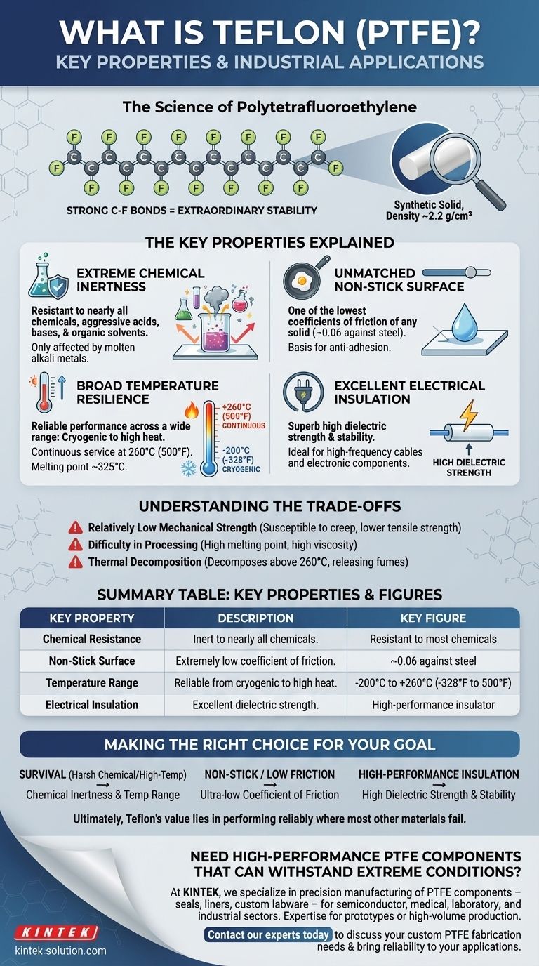 什么是特氟龙及其主要特性？极端耐化学性和耐高温性指南 图解指南