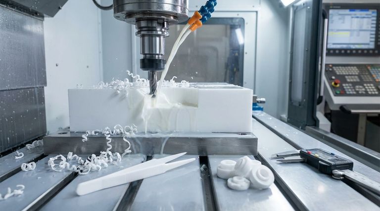 CNC 테플론 부품 가공의 주요 단계는 무엇입니까? PTFE의 고유한 과제 마스터하기