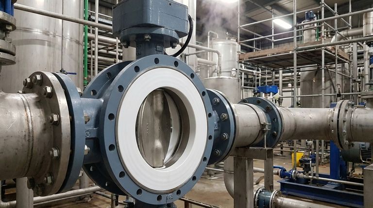 O que são válvulas borboleta revestidas com PTFE? Um Guia para Controle de Fluidos Corrosivos