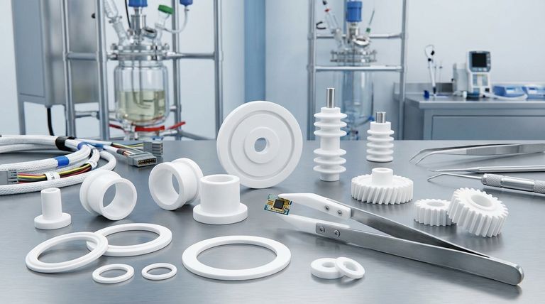 Quelles sont les applications courantes des pièces en Téflon usinées ? Résolvez les défis liés au frottement, aux produits chimiques et à l'électricité