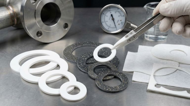 適切なPTFEテフロンガスケットの選び方は? アプリケーションに合わせた材料選定ガイド