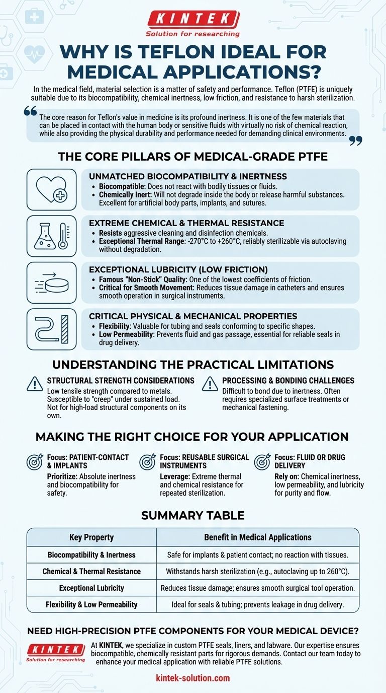 Quelles propriétés rendent le Téflon idéal pour les applications médicales ? Découvrez son rôle essentiel dans la sécurité et la performance Guide Visuel