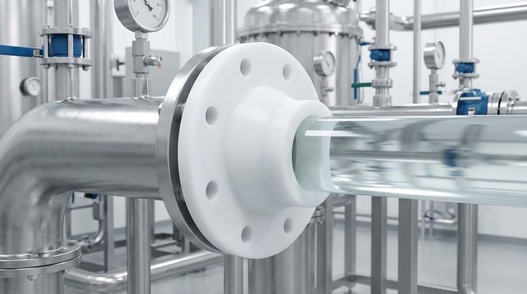 PTFE 异径法兰如何提高效率?提高流量、减少停机时间并增强安全性