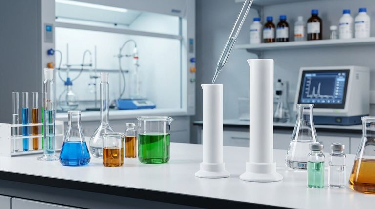 PTFE 瓶与哪些类型的溶剂和试剂相容?确保您的 HPLC/GC 分析中的纯度