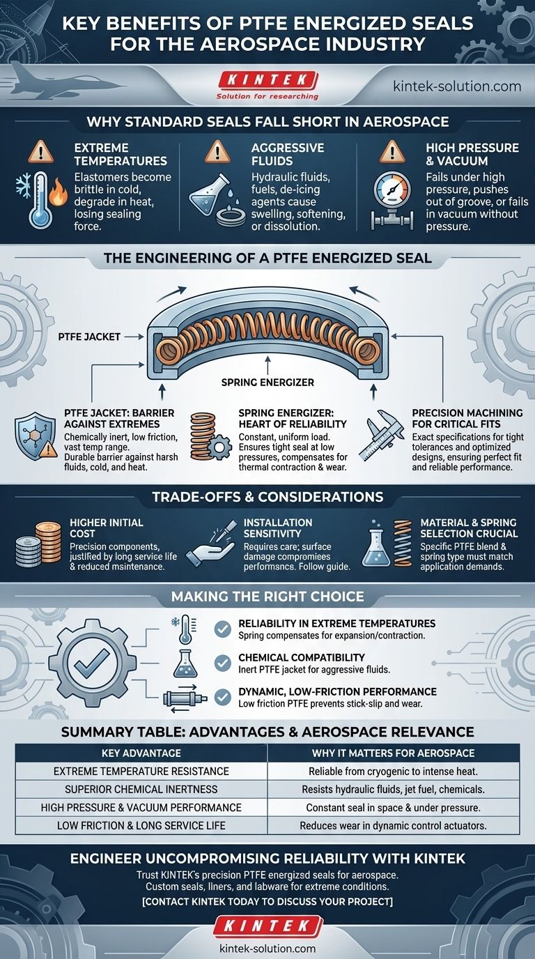 Quels sont les principaux avantages des joints à ressort en PTFE pour l'industrie aérospatiale ? Fiabilité inégalée dans les environnements extrêmes Guide Visuel