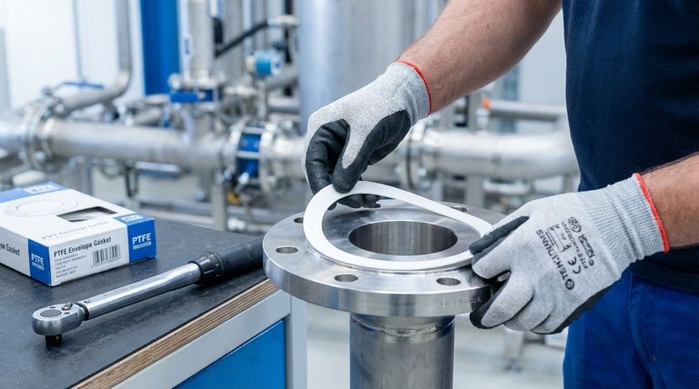 Каковы преимущества прокладок с оболочкой из ПТФЭ с точки зрения обращения и установки? Упростите процесс герметизации