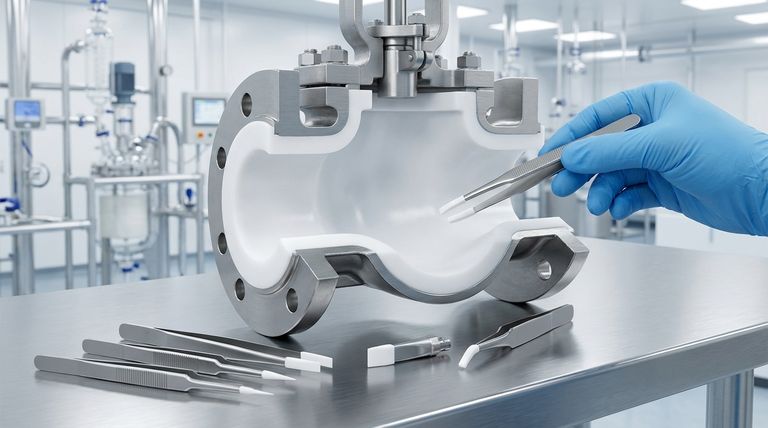 特氟龙(Teflon)内衬在阀门内壁上如何提高性能?增强阀门寿命和纯度