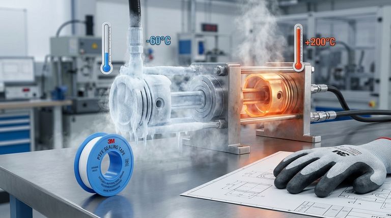 Qual é a faixa de temperatura para vedações de pistão de PTFE? Desbloqueie os Limites Reais para Sua Aplicação