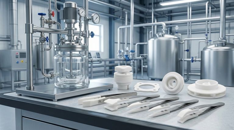 What are the primary applications of PTFE bars in the chemical industry? Solve Your Toughest Corrosion Problems