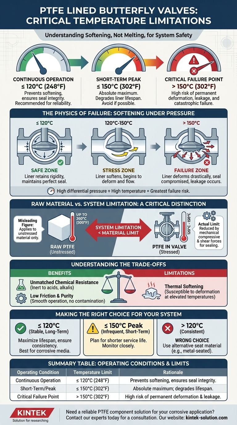 Welche Temperaturgrenzen sind bei der Verwendung von PTFE-ausgekleideten Absperrklappen zu beachten? Gewährleistung eines sicheren und zuverlässigen Betriebs Visuelle Anleitung