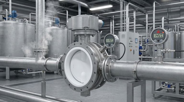 Welche Temperaturgrenzen sind bei der Verwendung von PTFE-ausgekleideten Absperrklappen zu beachten? Gewährleistung eines sicheren und zuverlässigen Betriebs